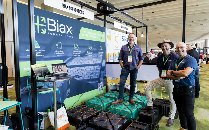 Biax booth HIA National Conference