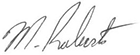 Mike Roberts signature